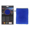 Car wash magic clay mitt soft anti-scratch auto cleaning glove thick wax washer