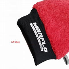 Car Wash Mitt Plush Coral Velvet Absorbent Towel Ultrafine Fiber glove