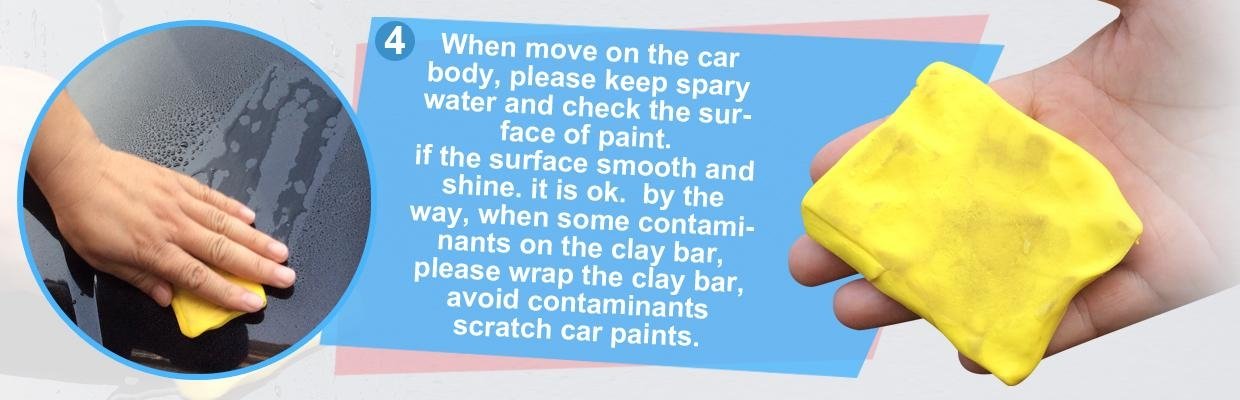cleaning clay bar
