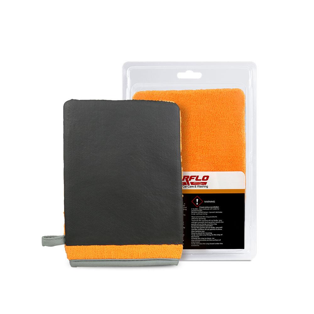 orange clay towel