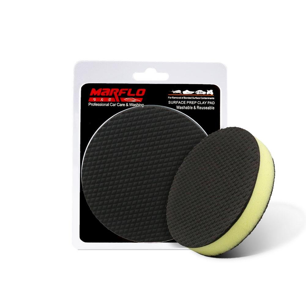 BT-6012 Clay Pads 100mm size Clay Bar Pad with Applicatoer 3