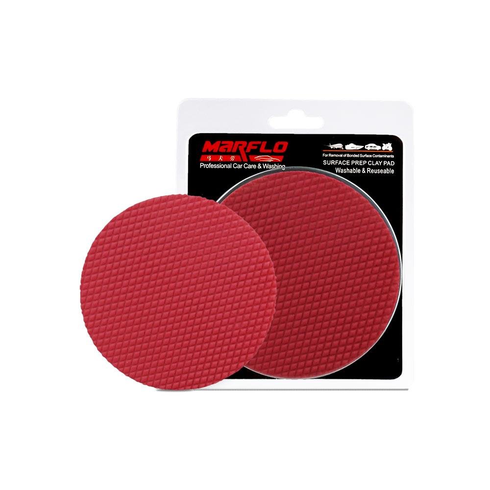 BT-6012 Clay Pads 100mm size Clay Bar Pad with Applicatoer 5