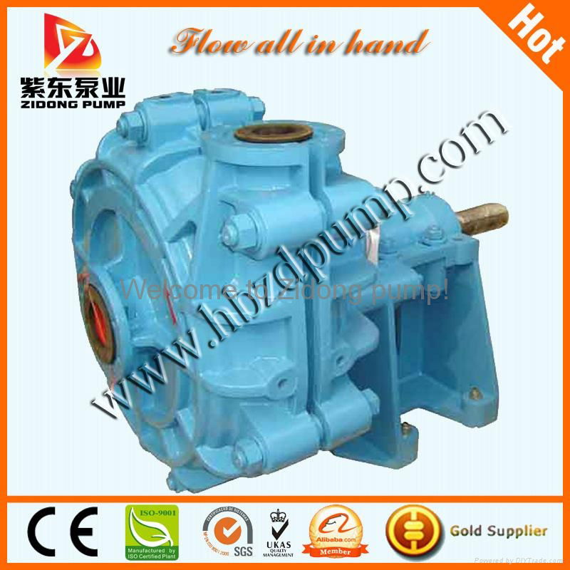 diesel engine driven high chrome alloy mining slurry pump