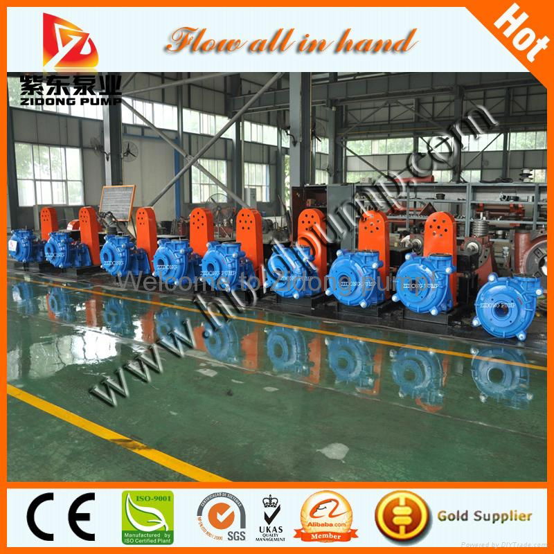 6/4D-AH slurry pump for mining slurry dewatering, ash pump mud pump 2