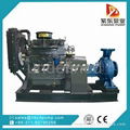 diesel engine clean water pump,horizontal end suction irrigation water pump 1