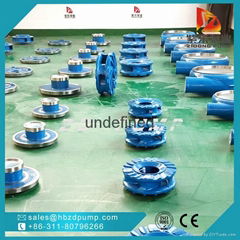 centrifugal slurry pump spare parts Impeller volute casing slurry pump impeller