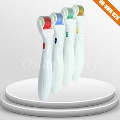 540 needles LED Vibrating Derma Roller 4 LED colors(red, blue, green, yellow)