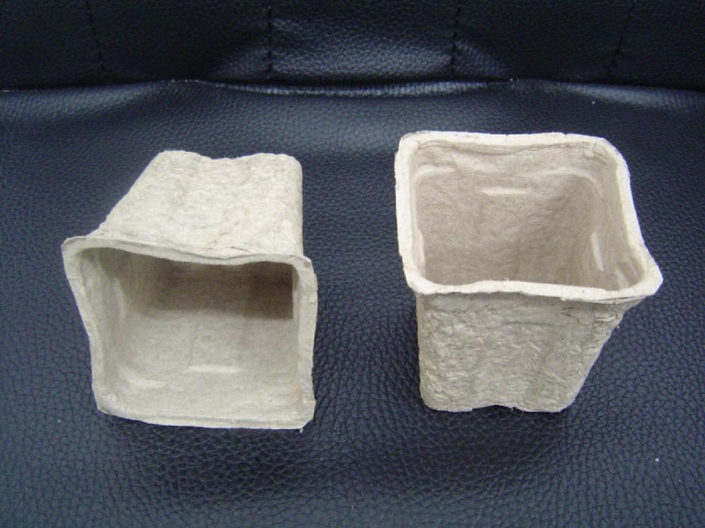 flower pots  ---disposable and biodegradable  