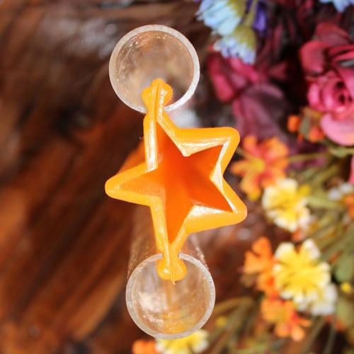T0008 Tube star silicone soap mold silicone tube resin clays moulds