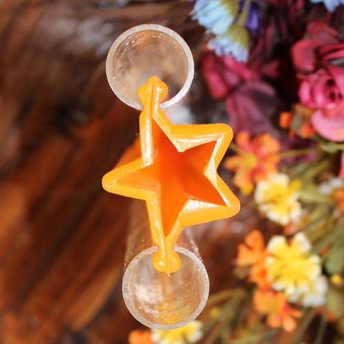 T0008 Tube star silicone soap mold silicone tube resin clays moulds 