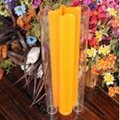 T0008 Tube star silicone soap mold silicone tube resin clays moulds  5