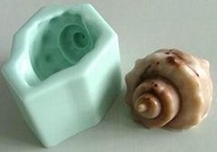 R0099 Conch Silicone soap Mold DIY chocolate resin clays molds
