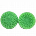 Q0018 Flower Fondant Soap Mold Silicone