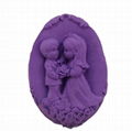 R0820 Wedding Silicone Soap Mold