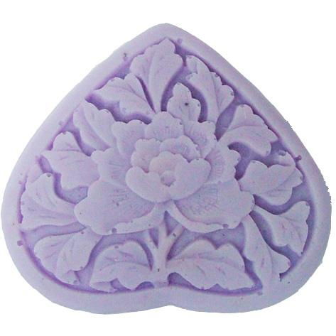 R0600 Penoy silicone mold heart soap mold silicone chocolate resin clays mold