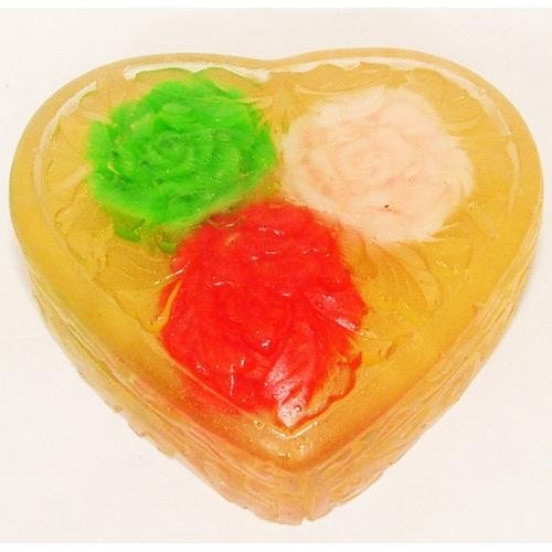 R0600 Penoy silicone mold heart soap mold silicone chocolate resin clays mold 3