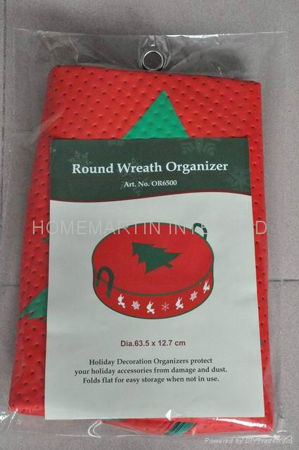 Christmas Round Wreath Organizer 3