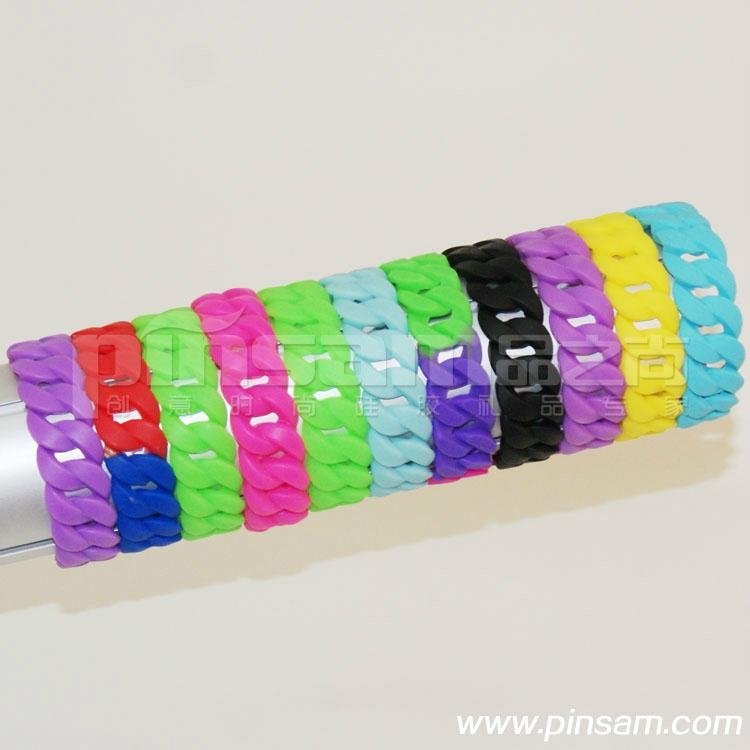 Silicone Bracelets Waistband Jewelry Hot Gift Wholesale Bulk 3