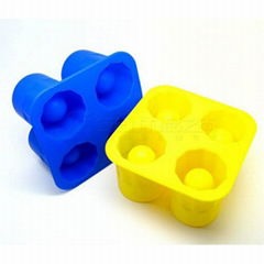 Silicone ice shot glass maker Silicone