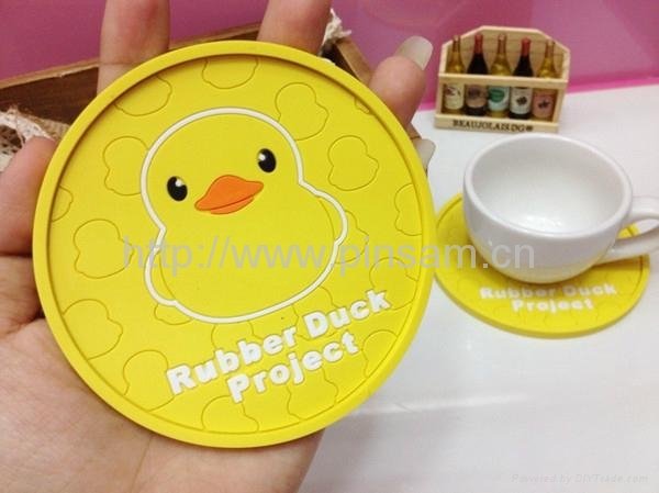 Rubber duck project Silicone coaster
