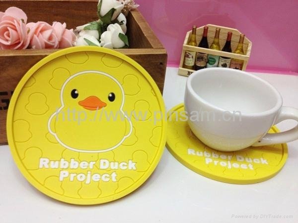 Rubber duck project Silicone coaster 3