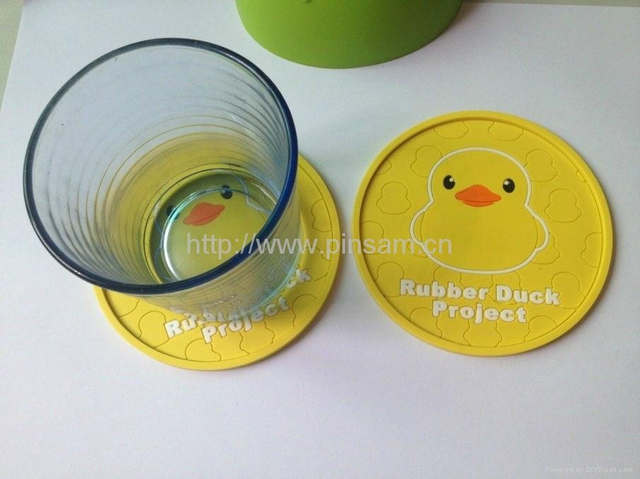 Rubber duck project Silicone coaster 5