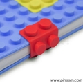 lego silicone notebook cover design  Silicone diary 3