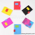 lego silicone notebook cover design  Silicone diary 5