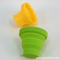hot sell silicone fold cup  silicone cup 3