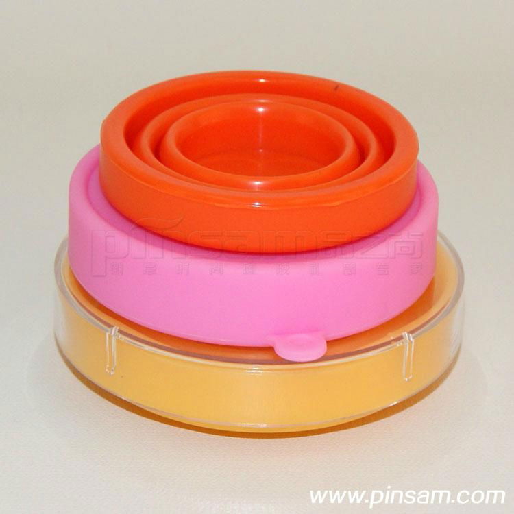  hot sell silicone fold cup 4