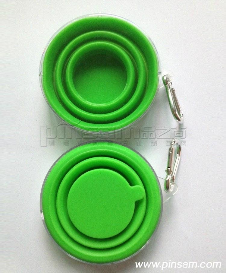  hot sell silicone fold cup 5