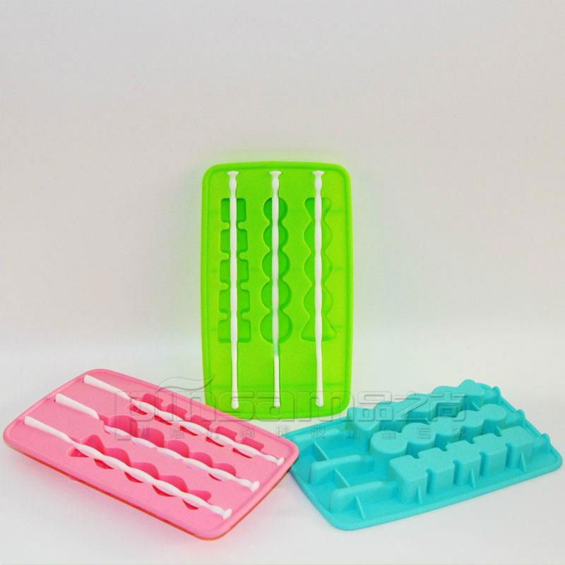 Candied fruit shape silicone ice cube tray 4