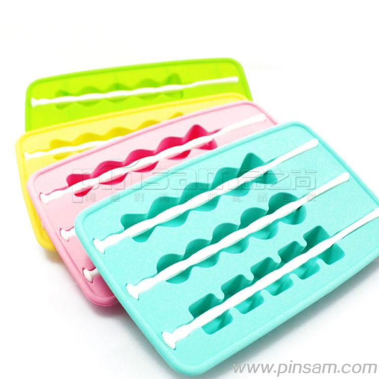 Candied fruit shape silicone ice cube tray 5