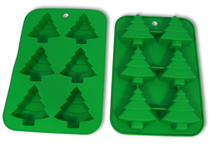 silicone baking mold for Christmas tree pinsam (China Manufacturer