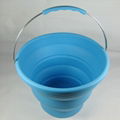 fashion high quality silicone collapsible bucket  3