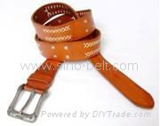 Lady manual fashionable narrow belt