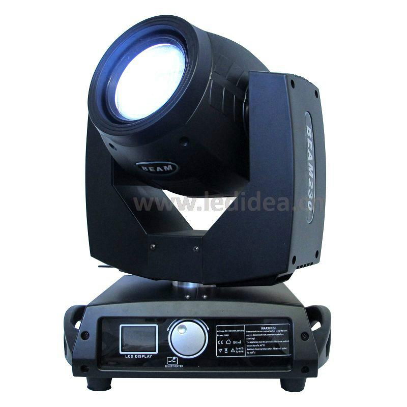 R7 230W Sharpy Moving Beam| 3 Phase step motor| Color LCD Display 2