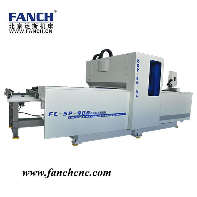 Five sides machining CNC woodworking drilling machine / CNC wood boring machine 3