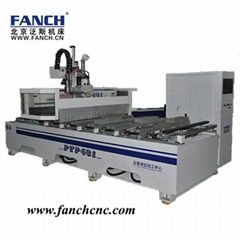 Special design ! ATC CNC router / PTP machining center with drilling unit