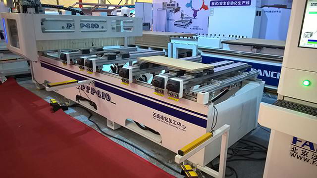 Special design ! ATC CNC router / PTP machining center with drilling unit 5