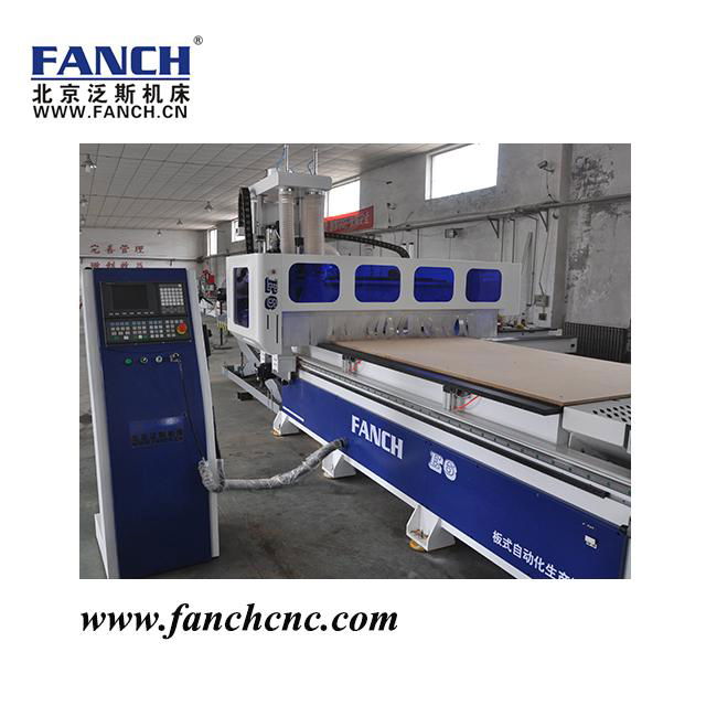 Hot sale customized kitchen cabinet and wardrobe production line/cnc router 3