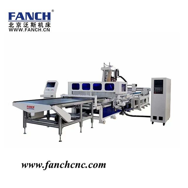 Hot sale customized kitchen cabinet and wardrobe production line/cnc router