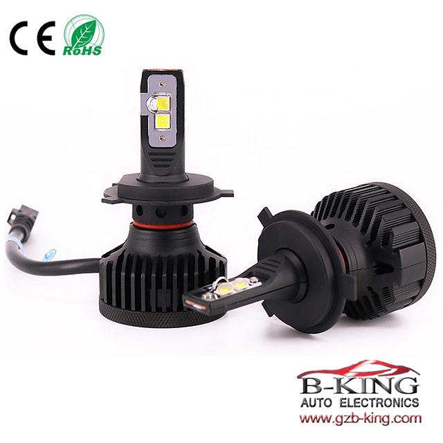 High Power High Brightness H4 45W 9000lm Xhp50 LED Headlight Bulb