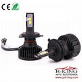 High Power High Brightness H4 45W 9000lm Xhp50 LED Headlight Bulb