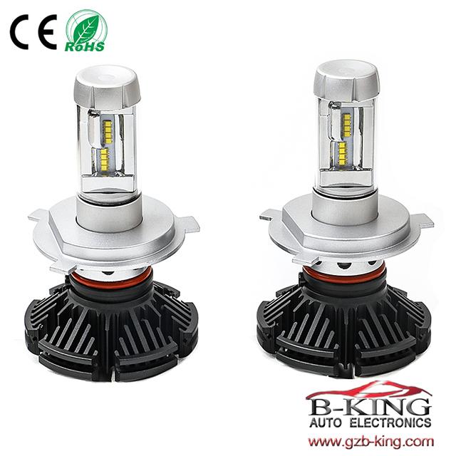 Slim 6000lm 7S Zes Chip Car LED Headlight Bulb 3000K 6500K 8000K