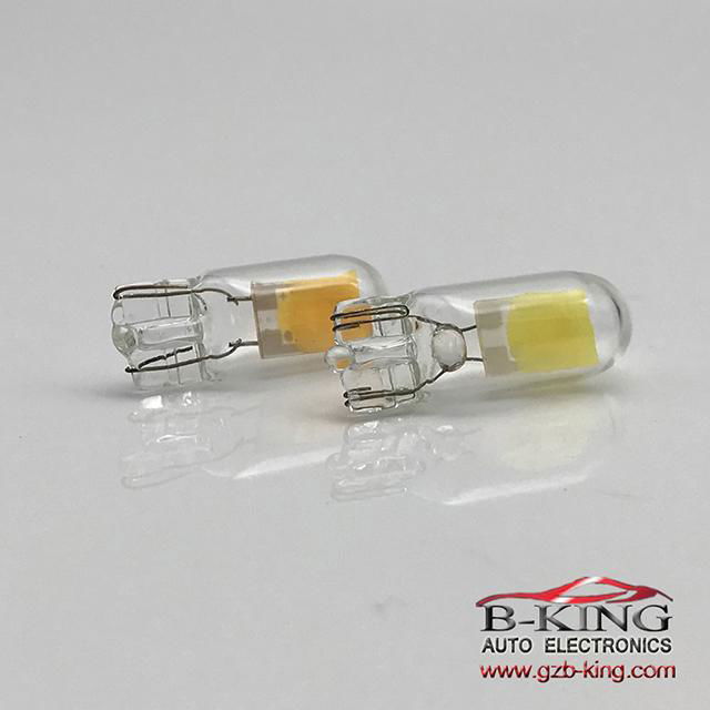 Halogen Bulb Size 2500K/5500K T10 W5W 194 COB LED Car Bulb 3