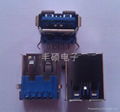 USB 3.0接口B/F 9PIN USB 3.0接口母座 2