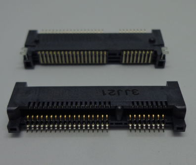MINI PCIE 52PIN 插槽插座3G模块接口LOTES代理