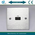 USB Wall socket wall plate 86*86mm wall socket 3