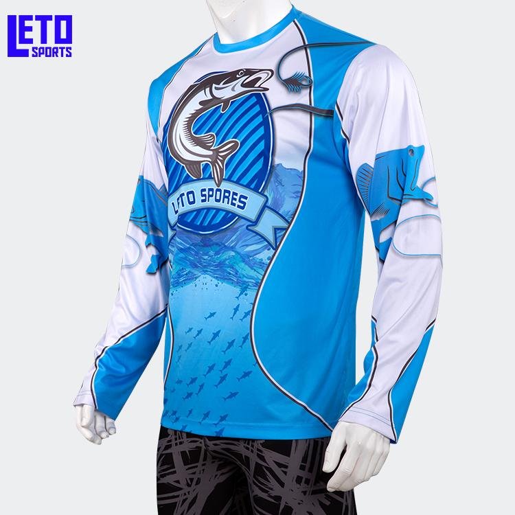  UV fishing shirts Protection Moisture Wicking Breathable Fishing Shirt 5